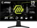 MSI mag 256F 24.5" FHD Flat Gaming Monitor, 1920 x 1080 Fast IPS Panel, 180Hz/1ms, 127% sRGB, Frameless Design, Casual, HDR Ready, DisplayPort 1.2a, HDMI CEC - Image 2