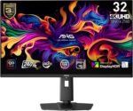 MSI mag 321UPX QD-OLED, 32-Inch 4K UHD Quantum Dot OLED Gaming Monitor, 3840 x 2160, 0.03ms, 240Hz, True Black HDR 400, 90W USB Type-C, HDMI, DP Port - Imagen 2
