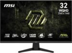 MSI mag 325QF E18V - Gaming Display 32" WQHD - Rapid VA 2560 x 1440 Display, 180 Hz / 0.5 ms, HDR Ready, Eye Care, HDMI 2.0b, DisplayPort 1.4a, Frameless Design, Tilt, VESA Compatible - Image 2