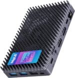 MeLE N150 Fanless Mini PC 16GB RAM LPDDR5 512GB SSD, Small Cyber X1 Desktop Computer with Win-11-Pro, Support Triple 4K Display via Dual HDMI and USB-C All-in-One - Imagen 2