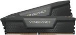 Mémoire RAM - CORSAIR - Vengeance DDR5 - 16GB 2x8GB DIMM -5200MT/s - Intel XMP - 1.25V - Black (CMK16GX5M2B5200C40) - Image 2