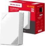 Mercusys MB520‑5G – AX3000 Dual Band 5G / WiFi 6 Router with Integrated Modem, 2.5 Gbps Port, Nano SIM Slot and EasyMesh Compatibility - Imagen 2