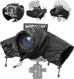 NEEWER Camera Rain Protector, Waterproof Durable Nylon Large Size Compatible with Canon Sony Nikon DSLR Mirrorless Vlog Camera and Lens 300/400/500/600/800mm, with Sleeves, Lanyards, PB004 - Imagen 2