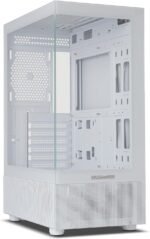 NOX Xtreme Products Hummer Vision White – ATX Semi-Tower | M-ATX, Side and Front Window Tempered Glass, Space for 5 Fans, Compatible with Graphics up to 300 mm, USB 3.0, White - Image 2