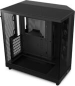 NZXT H6 Flow ATX Gaming PC Case | Mid-Tower Compact Dual Camera | High Performance Ventilation Panels | Includes 3 120mm Fans | Black | CC-H61FB-01 - Image 2