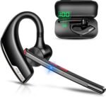 New Bee V5.2 Hands-Free Headphones Business Wireless Bluetooth Headset with Microphone with Double ENC Noise Cancelling Ergonomic Headset Ultralight Weight - Image 2