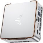 NiPoGi Pinova P2 Mini PC AMD Ryzen 3300U W-11 Pro (Defeat N97/N150, up to 3.5GHz),16GB DDR4 1TB SSD Mini Computers,4K@60Hz Triple Display HDMI+Type-C+DP,WiFi 5/BT 4.2,Micro PC for School/Business - Imagen 2