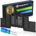 NinjaBatt Batería A1618 para Apple MacBook Pro Retina 15" [Año de mediados de 2015 SOLAMENTE] A1398 - Alta Capacidad [11,36 V/99,5 Wh] - Image 2