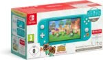 Nintendo Consola Switch Lite Animal Crossing: New Horizons Timmy y Tommy Aloha edition (turquesa) con juego preinstalado y suscripción de 12 meses Switch Online - Imagen 2