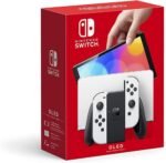 Nintendo Switch (OLED model) with White Joy-Con - Imagen 2