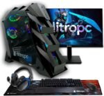 NitroPC - Nitro Plus v2 Pack | Full Gaming PC (AMD Ryzen 7 9800X3D 4.7/5.2GHz, RTX 5080 16GB, RAM 32GB RGB, M2 2TB, W11 Pro | WiFi, 27" Curved Monitor, Keyboard, Mouse, Helmets) - Image 2