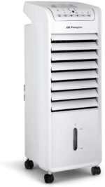 Orbegozo Air 46 Evaporative 3-in-1 Air Conditioner, 3 Speed, Timer, Cold Accumulators, 6 L Reservoir, Remote Control, Quiet, 55 W, Plastic/Metal - Imagen 2