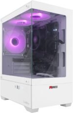 PC-GAME - Neon-X Gaming PC (AMD Ryzen 7-5700G, 32GB RAM, 1TB SSD M2, Radeon Vega 8 Graphics, Windows 11 Pro). Desktop Computer, Gaming Computer, PC Gamer - Imagen 2
