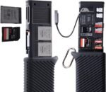 PGYTECH CFexpress Type B/SD/Micro SD Card Reader USB 3.2 Gen 2 10Gbps Memory Card Reader CFexpress Type B/SD/TF Card Case, Compatible with Windows/Mac/Linux/Android/iPad OS (Black) - Image 2