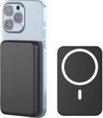 Power Bank for Mag-Safe, 10000mAh External Battery Wireless, PD USB-C Fast Charger, Wireless Magnetic Power Bank Compatible with iPhone 16/15/14/13/12 Series - Imagen 2