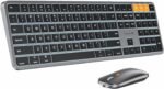 ProtoArc Backlit Bluetooth Keyboard and Mouse for Mac, KM100-A Full-Size Wireless Keyboard for Mac, Rechargeable Multi-Device for MacBook Pro/Air, iMac, iPhone, iPad, Space Gray - Image 2