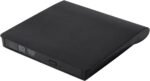QUMOX External CD Drive, CD/DVD+/-RW Drive Portable USB 3.0 Slim DVD/CD ROM Rewriter for Laptop Desktop PC Windows and Linux OS A-pple Mac Macbook Pro - Image 2