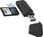 SABRENT USB 3.0 SD Card Reader, Micro SD | 5Gbps High Speed OTG External Card Reader | Supports MMC/TF/SDXC/SDHC/Micro SDHC/Micro SDXC, for PC, etc [CR-UMSS] - Image 2