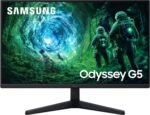 SAMSUNG LS27FG530EUXEN 27" QHD Odyssey G5 Gaming Monitor (2560 x 1440 16:9, 200Hz, 1ms, IPS Panel, HDR10, AMD FreeSync Premium, Black Equalizer), Black, 2025 Version - Image 2