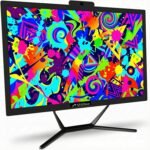 STGsivir All in One PC, Desktop Computer, Ecran 21.5", Core i5 up to 3.6 GHz, RAM 16 GB, SSD 1 TB, WiFi, BlueTBoth 5.0, Windows11 Pro, Black - Image 2