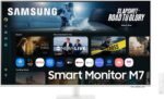 Samsung LS43FM701UUXEN - M7 43" 4K Smart Monitor (3,840 x 2,160, 16:9, 60Hz, 1ms, VA, Gaming Hub, One UI Tizen, AI Picture Optimizer, 4K UHD, SmartThings, Knox Security), Black, 2025 Version - Image 2