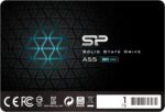 Silicon Power-1TB SSD 3D NAND A55 SLC Cache Performance Boost SATA III 2.5" 7mm (0.28") Internal Solid State Drive , Black - Image 2