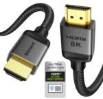 Silkland HDMI 2.1 10K 8K Cable, 1m Certified, PS5 4K@120Hz/144Hz, eARC HDR10 Dolby Atmos DTS:X HDCP2.3 For HDTV/Soundbars/Blu-ray/Projector/Laptop/Display/PC/Switch - Image 2