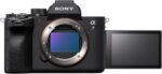 Sony Alpha 7 IV Full Frame Mirrorless Camera 33MP Real-time Autofocus 10fps 4K60p Multi-Angle Touch Screen Large Capacity Z Battery Black - Image 2