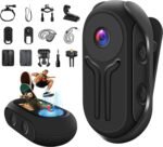 Sports Camera, 1080P HD, Mini Action Video Camera 120° Camera Helmet Motorcycle Bike Camcorder with Night Vision Screen, Magnetic Mounting Various Accessories for Sports and Activities - Imagen 2