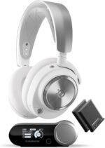 SteelSeries Arctis Nova Pro Multi-System Wireless Gaming Headset, Magnetic Neodymium Drivers, Active Noise Cancelling, Infinite Power System, Gen 2 Microphone, - Imagen 2