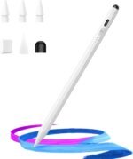 Stylus Pen for iPad(2025-2018),13 mins Fast Charge Pencil with Tilt Sensitivity and Palm Rejection for iPad A16/10/9/8/7/6,Air 13"/11"/M3/M2/5/4/3,Pro 11"/13"/12.9"/M4/M2/M1,Mini 7/6/5,White - Image 2
