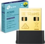 TP-Link Archer T2UB Nano WiFi Dongle, AC600 Bluetooth 4.2 USB High Speed WiFi Adapter for PC/Laptop, Dual Band Wireless USB Bluetooth Dongle, Support Windows 11/10/8.1/7 - Image 2