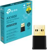 TP-Link Archer TX20U Nano | WiFi6 USB Adapter, AX1800 Dual Band, Lower Latency and Safer Network, Preloaded Controller, Plug and Play, Nano Design, Black - Image 2