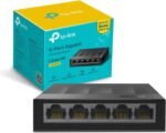 TP-Link LS1005G - 5 Port Gigabit Ethernet Switch (10/100/1000 Mbps), Plug and Play, No Configuration, Low Power Consumption, Quiet and Compact Computers and Smart TVs - Imagen 2