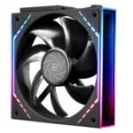 TR -TL-M12Q, CPU Colder comes with a lightweight Argb Mirror effect, quiet cooling PWM PC with a speed of 2000rpm, CPU cooler fan (120mm, Black) - Imagen 2