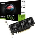 Tarjeta gráfica ASUS GeForce RTX 5060 LP BRK 8GB GDDR7 OC Edition (PCIe 5.0, 8GB GDDR7, HDMI/DP 2.1, diseño de Perfil bajo, Resistencia al Polvo IP5X) - Imagen 2