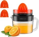 Taurus Citrus Glass Juicer, Double-Way Rotation, 30 W, 1 Liter, 0 Decibels, Plastic, Multicolor - Image 2