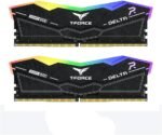 Team Group T-Force DELTA RGB DDR5 RAM, 6000MHz, 32GB (2x16GB), CL30, RGB Illuminated Desktop Memory, PMIC Cooling, One-Click Overclocking (White) - Imagen 2
