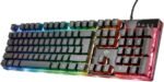 Trust Gaming GXT 835 Azor Gaming Keyboard, Italian QWERTY Design, USB, Anti-ghosting, RGB LED Backlit Keyboard for PC, Computer, Laptop, Mac - Black - Imagen 2