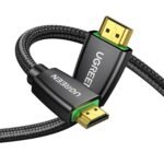 UGREEN HDMI Cable 4K 60Hz UHD 2.0 High Speed 18Gbps with Ethernet 3D HDR ARC Dolby Vision Compatible with PS5 PS4 Xbox Soundbar Blu-Ray TV Nylon Braided, 2M - Image 2