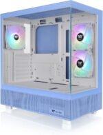 View 270 Plus TG ARGB | Mid Tower Chassis | Hydrangea Blue - Imagen 2