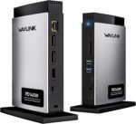 WAVLINK Laptop Docking Station Triple Display (Single 8K@30Hz/4K@144Hz), USB C Dock 125W PD3.1 Pass-Through, 2*DP, HDMI, Ethernet, SD/TF, for Windows, Macbook M1/M2/M3/M4 - Image 2