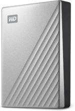 WD 6TB My Passport Ultra for Mac, Portable External Hard Drive, USB-C, USB 3.2 Gen 1/USB 3.0, Backup and Password Protection, Formatted for MacOS, Silver - Imagen 2