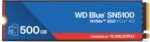 WD Blue SN5100 500GB NVMe SSD (up to 6600MB/s Read Speed, M.2 2280, PCIe Gen 4.0, nCache 4.0, Sandisk 3D CBA NAND Technology, Acronis True Image) - Image 2