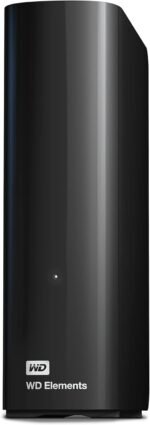 WD Elements 22TB Desktop External Hard Drive, USB 3.0 External Hard Drive for Plug-and-Play Storage - WDBWLG0220HBK-NESN - Image 2