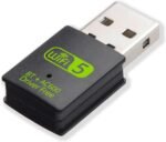 WiFi USB for PC – 433 Mbit/S 5GHZ, 150 Mbit/S 2.4GHZ, Compatible with Windows 11/10/8.1/8/7/XP, No Need to Install the Driver, with Bluetooth Function - Image 2