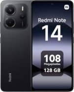 XIAOMI Redmi Note 14 - Smartphone 6+128GB, 6.67" AMOLED FHD+ 120Hz Display, MediaTek Helio G99-Ultra, 108MP Camera, TurboCharge 33W, 5500mAh, Charger Not Included, Black (ES Version) - Image 2