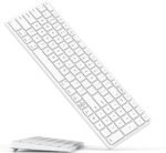 Yivandi Teclado Bluetooth inalámbrico para Apple Mac OS - Diseño QWERTY de EE. UU., Teclas de tijera, escritura precisa, batería recargable, tiempo de trabajo extralargo, compatible con iMac/MacBook - Image 2