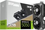 ZOTAC Gaming GeForce RTX 5050 Twin Edge OC DLSS 4 8GB GDDR6 128-bit 20Gbps PCIE 5.0 Gaming Graphics Card, Compact SFF Ready Card, ZT-B50500H-10M - Imagen 2