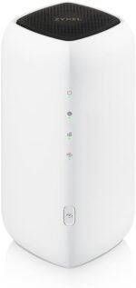 Zyxel 5G Router with SIM Card Slot | 4.67Gbps AX1800 WiFi 6 | Plug and Play | Cloud Management | WiFi up to 64 Devices | Dual WAN failover | Gigabit LAN Ports [Nebula FWA505] - Imagen 2